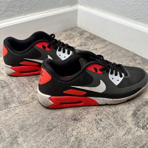 Nike Air Max 90 G Golf Shoes Black Anthracite Chile Red‎ CU9978-002 Mens main image 4